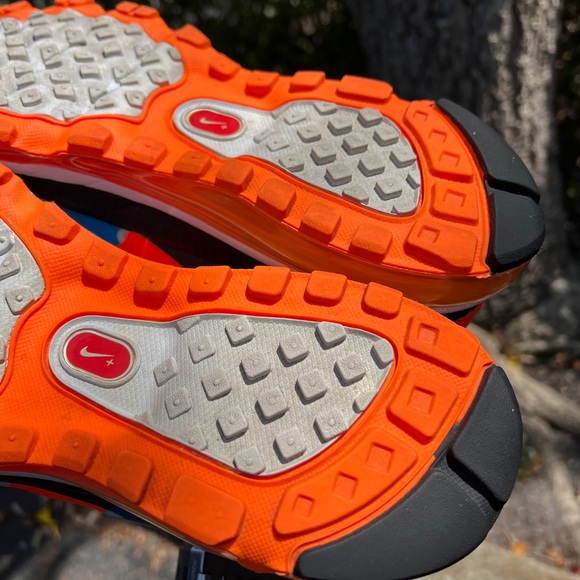 Nike Air Max+ 2012 White/Black-Mango-Bright Blue men’s size 11.5 New with Box - Picture 6 of 13